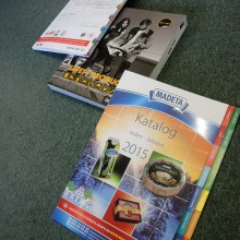 Printing of catalogues and annual reports